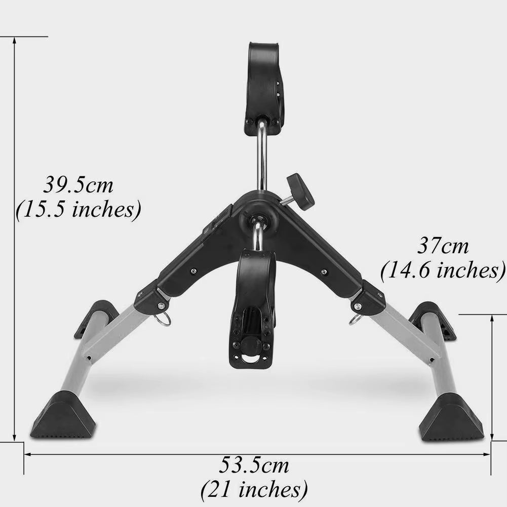 Exercise Bike Adjustable Resistance with LCD Fitness Equipment Home Elderly Rehabilitation Bicycle Hand Leg Trainer