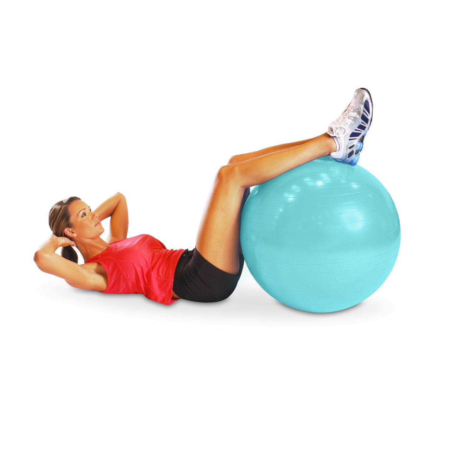 Fitness Stability Ball, 65Cm, Teal