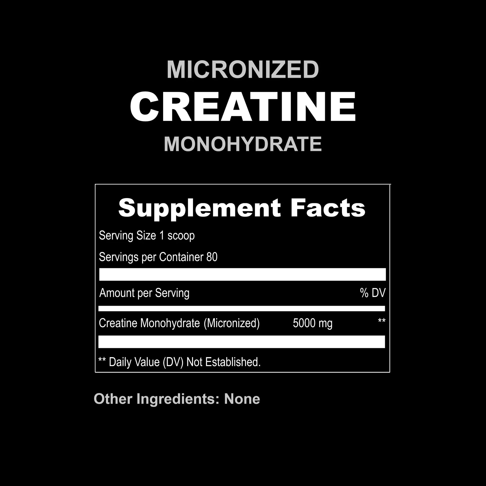 Micronized Creatine Monohydrate Powder 400 G - Unflavored Vegan Creatine Powder for Pre Workout, Muscle Building - Pure Creatine for Women and Men - Instantized Creatine Supplement, 80 Servings