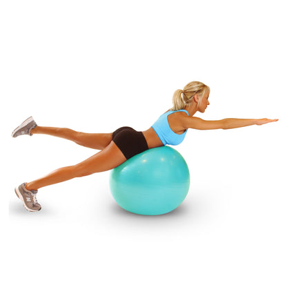 Fitness Stability Ball, 65Cm, Teal