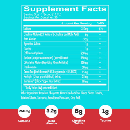 Total War Preworkout, Rainbow Candy, Powder, 30 Servings