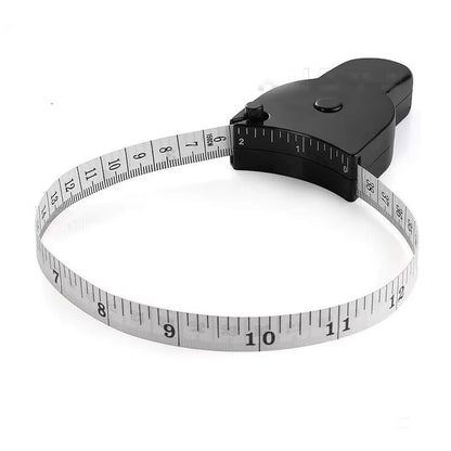 Self-Tightening Body Measuring Tape Ruler 150Cm/60Inch Accurate Fitness Caliper Measuring Body Tape Measure