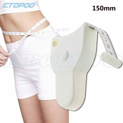 Self-Tightening Body Measuring Tape Ruler 150Cm/60Inch Accurate Fitness Caliper Measuring Body Tape Measure