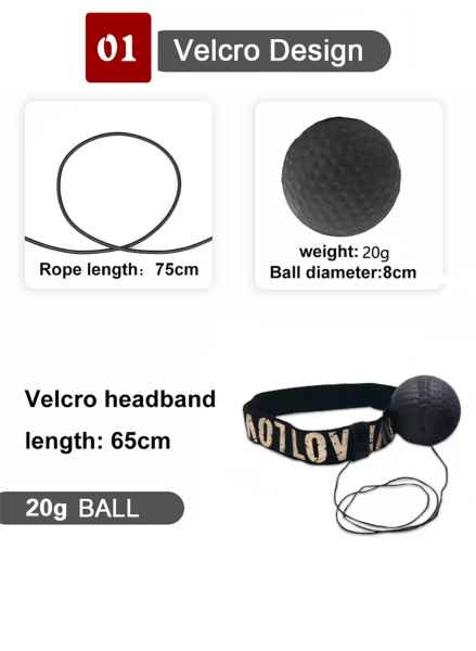 Boxing Speed Ball Head-Mounted