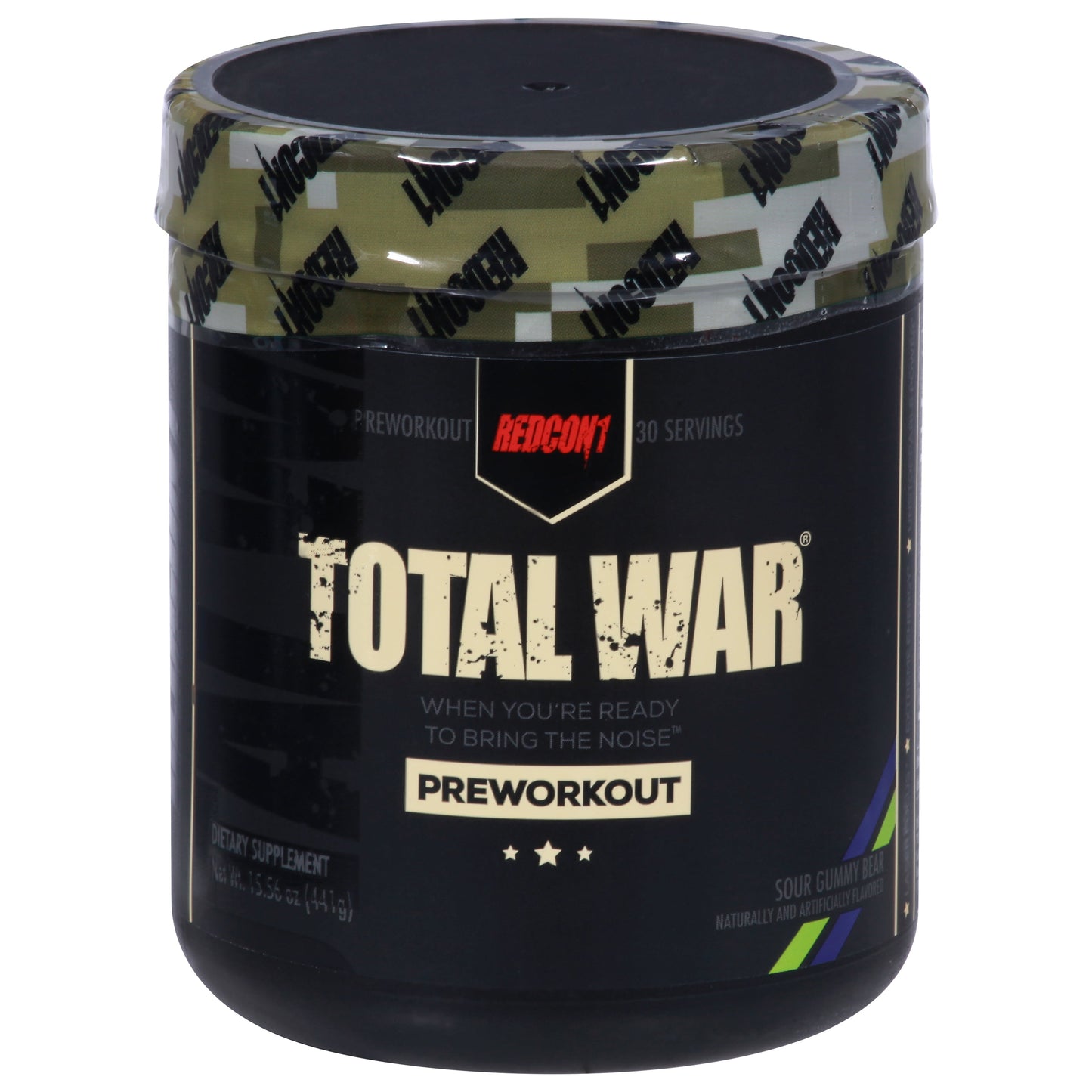 TOTAL WAR PRE-WORKOUT- Sour Gummy Bear